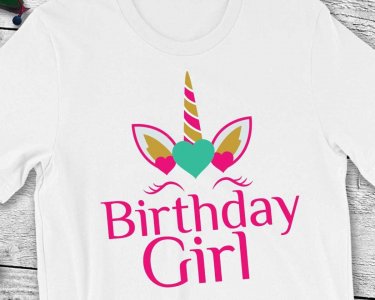Unicorn Birthday girl SVG, birthday svg, cricut cutting file, my birthday svg, happy birthday svg, Birthday vector