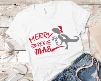 Merry rexmas svg, Merry rexmas clip art, Merry rexmas cut file, Christmas svg, Merry christmas svg, Cricut Files, Silhouette Files, Digital Download