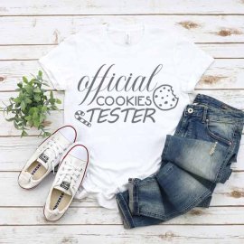 Official cookies tester svg, Official cookies tester cut file, Official cookies tester clip art, Cookies svg, Cricut Files, Silhouette Files, Digital Download