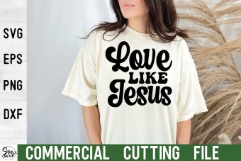 Christian Retro Easter Jesus SVG Bundle