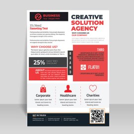 Business informational flyer
