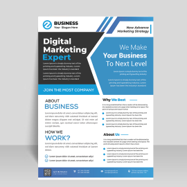 Free professional flyer template
