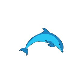 Free vector dolphin png