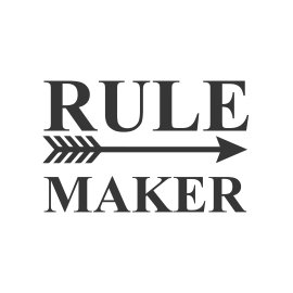Rule maker t-shirt design vector typography artwork