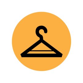 Hanger icon vector