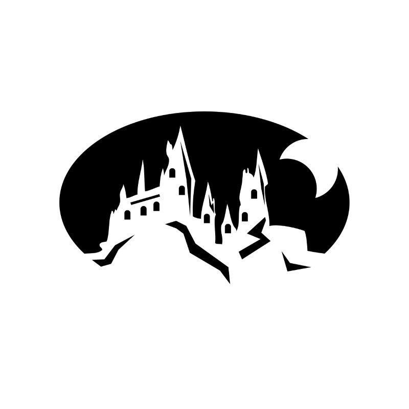 Hogwarts Silhouette Vector Harry Potter Png Freepng