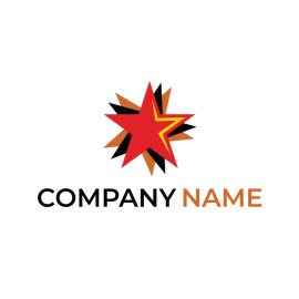 Business logo png star icon vector graphic
