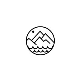 Hand Drawn Mountain Illustration
