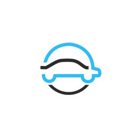 Car Icon PNG Simple Car Icon Blue Automobile Symbol Vector