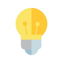 Light Bulb PNG Yellow Idea Bulb Vector
