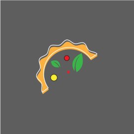 Pizza Symbol PNG Pizza Design For Fast Food Restaurant