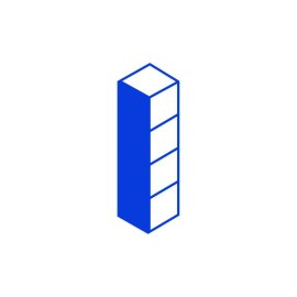 Drawer Graphic PNG Blue Color Box Design