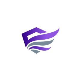 Free PNG Vector Colorful Gradient Abstract Wings Flat Design