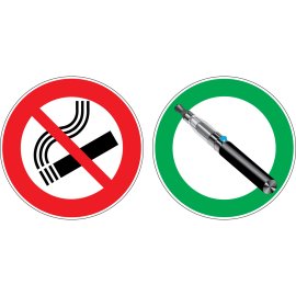E Cig Logo Vector Png | No Smoking Yes Vaping 
