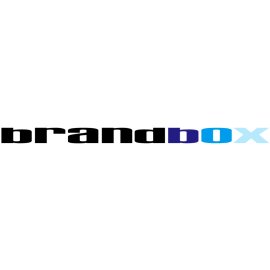 brandbox logo vector|modern wordmark brandbox emblem
