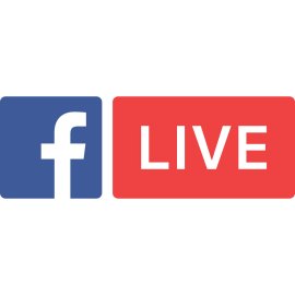 Facebook Live Logo Vector PNG | Facebook Live Streaming Icon 