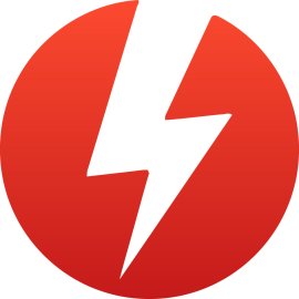 Daemon Tools Pro Logo Vector PNG | Virtual Drive Power Icon 