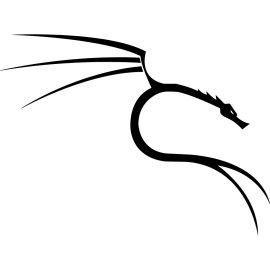 Kali Linux Dragon Emblem | Minimalist Cybersecurity Dragon 