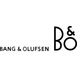 Bang & Olufsen minimalist wordmark logo | Bang & Olufsen premium audio identity 