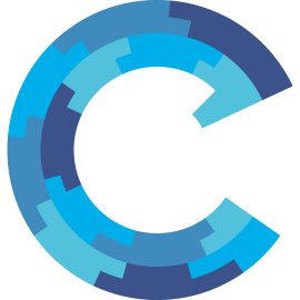 Capistrano Logo Vector PNG | Modern C-shaped Technology Emblem 
