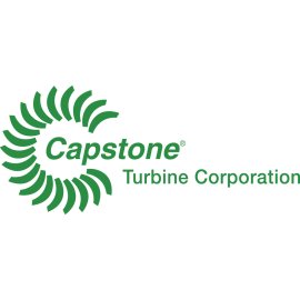 Capstone Turbine Corporation Logo Vector|Green Renewable Energy Turbine Emblem