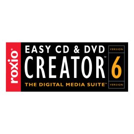 Roxio Easy CD & DVD Creator 6 Logo|Roxio Digital Media Suite Branding
