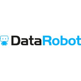 DataRobot AI Cloud Logo Vector PNG | DataRobot modern tech wordmark with robot icon 