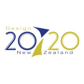 Design 2020 New Zealand logo vector|Modern numeric wordmark with abstract arrow motif