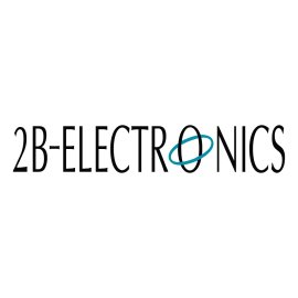2B Electronics Logo Vector PNG | Modern Tech Wordmark 