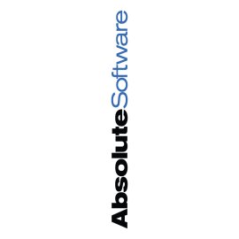 Absolute Software Logo Vector PNG | Vertical Absolute Software wordmark 