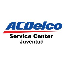 AC Delco Autopartes Logo Vector PNG | ACDelco Service Center Juventud branding mark 