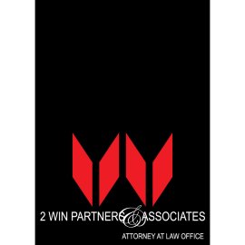 2 Win Partners & Associates Logo | Modern Legal Identity Mark 