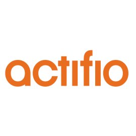 Actifio Logo Vector PNG | Minimalist Data-Driven Wordmark 