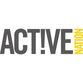 Active Nation Logo Vector PNG | Dynamic Fitness Brand Emblem 