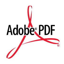 Adobe PDF Logo Vector PNG | Adobe Portable Document Format Emblem 