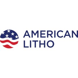 American Litho Official Logo Vector | Patriotic Print & Marketing Emblem 