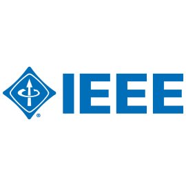 IEEE Logo Vector PNG | IEEE blue emblem with stylized diamond and arrow 