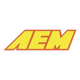 AEM logo vector PNG | Bold italic AEM wordmark 