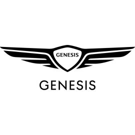Genesis Luxury Automotive Emblem Vector PNG | Genesis Winged Shield Logo Artwork 