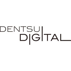 Dentsu Digital Logo Vector PNG | Minimalist wordmark for Dentsu Digital 