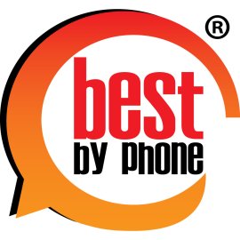 Best By Phone brand logo | Best By Phone communication emblem 