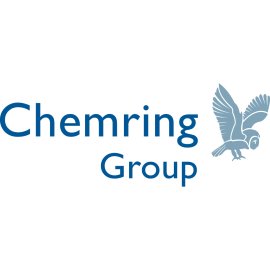 Chemring Group Logo Vector PNG | Chemring corporate wordmark with stylized owl emblem 