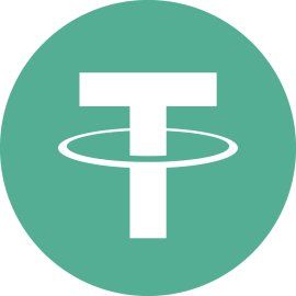Tether USDT official emblem | Stablecoin financial token icon 