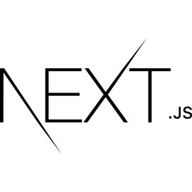 Next.js Minimalist Wordmark Logo | Modern JavaScript Framework Emblem 