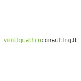 Ventiquattro Consulting Italy Brand Logo | Modern Italian Consulting Identity 