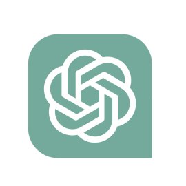 ChatGPT Logo Vector PNG | Modern AI Conversation Emblem 