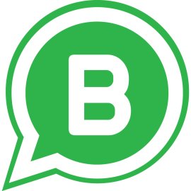 Whatsapp Business Bubble Logo Vector Png | Modern Business Messaging Icon 