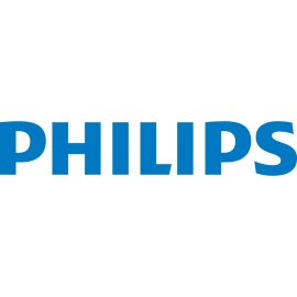 Philips wordmark logo in bold blue type | Minimalist Philips brand emblem 