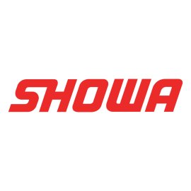 Showa Logo Vector PNG | Showa red wordmark emblem 