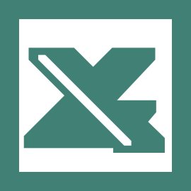 Microsoft Office Excel Logo Vector PNG | Classic Excel X icon 